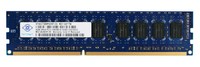 Memory RAM 1x 4GB Nanya ECC UNBUFFERED DDR3 2Rx8 1333MHz PC3-10600 UDIMM | NT4GC72B8PG0NF-CG