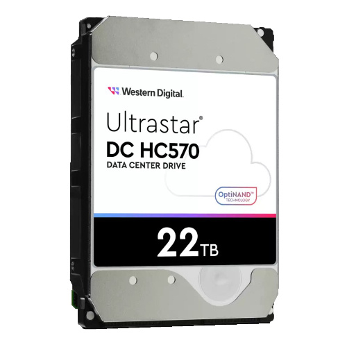 Hard Disk Drive Western Digital Ultrastar DC HC570 3.5'' HDD 22TB 7200RPM SATA 6Gb/s 512MB | 0F48155