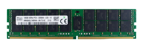 Memory RAM 1x 128GB Hynix DDR4 4Rx4 3200MHz PC4-25600 LOAD REDUCED  | HMABAGL7ABR4N-XN