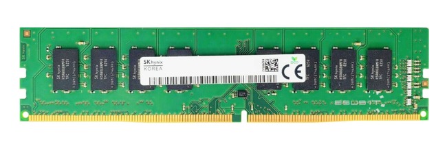 Memory RAM 1x 16GB Hynix NON-ECC UNBUFFERED DDR4 2400MHz PC4-19200 UDIMM | HMA82GU6AFR8N-UH