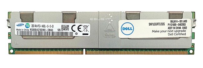 Memory RAM 1x 32GB Samsung ECC LOAD REDUCED DDR3 4Rx4 1866MHz PC3-14900 LRDIMM | M386B4G70DM0-CMA