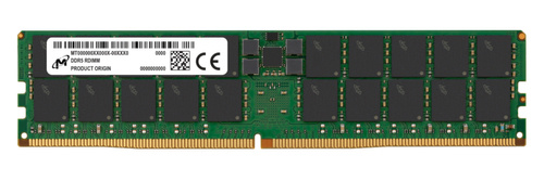 Memory RAM 1x 64GB Micron ECC REGISTERED DDR5 2Rx4 5600MHz PC5-44800 RDIMM | MTC40F2046S1RC56BR