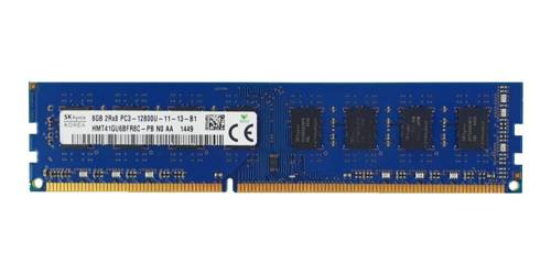 Memory RAM 1x 8GB Hynix NON-ECC UNBUFFERED DDR3 1600MHz PC3-12800 UDIMM | HMT41GU6BFR8C-PB