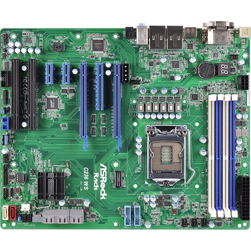 Motherboard Asrock Rack C236 WS LGA1200 ATX | C236 WS