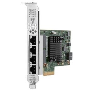 Network Card HPE 647594-B21 4x RJ-45 PCI Express 1Gb