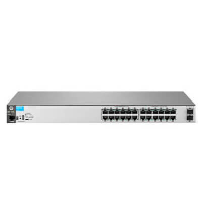 Switch HPE J9856A 24x 10/100/1000 2x SFP 382 W PoE+