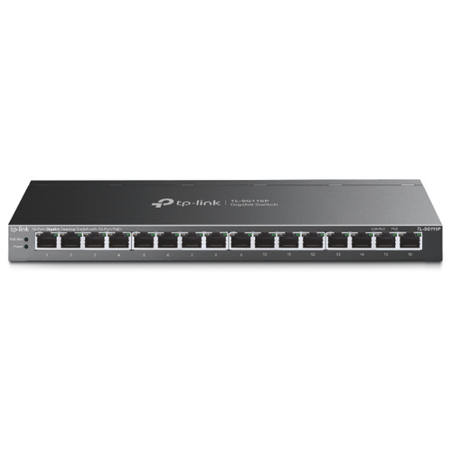 Switch TP-LINK TL-SG116P 16x 1Gb 120 W PoE+