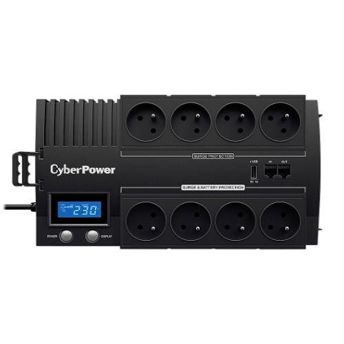 UPS CyberPower BRICs LCD BR1200ELCD-FR 720W 8 sockets FR new 2 years warranty