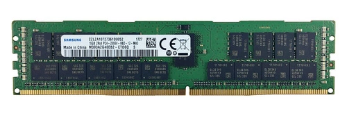 Memory RAM 1x 16GB Samsung ECC REGISTERED DDR4 2Rx4 2666MHZ PC4-21300 RDIMM | M393A2G40EB2-CTD