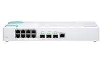 Switch QNAP QSW-308-1C 8x RJ-45 10/100/1000 Mbps 1x RJ-45/SFP+ 2x SFP+