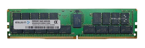 Memory RAM 1x 128GB ESUS IT ECC REGISTERED DDR4 4Rx4 2933MHz PC4-23400 RDIMM | ESUD42933RQ4/128G